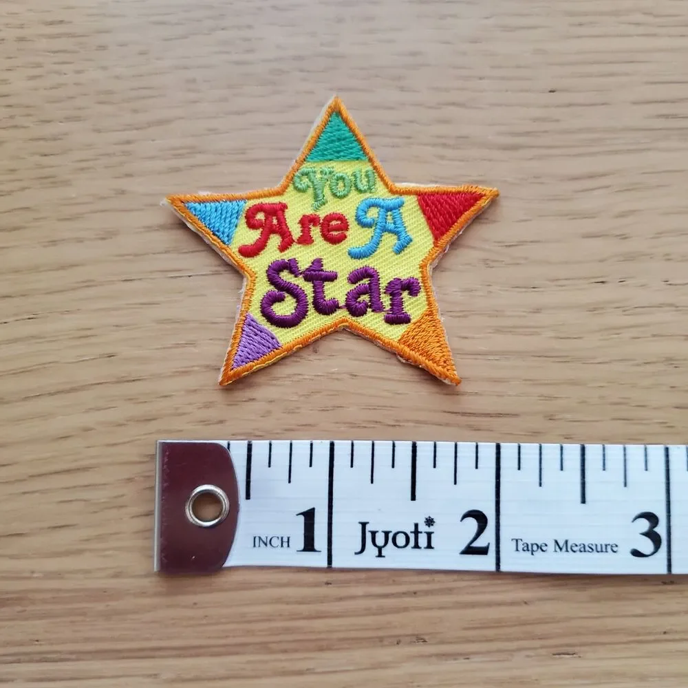 Vintage 90s Girl Scouts You Are A Star Patch
